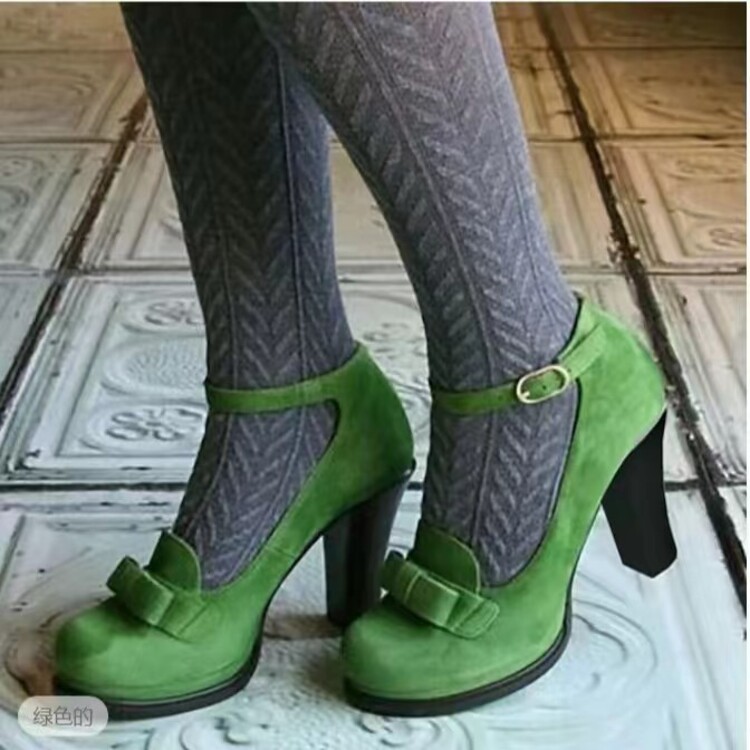 Women's Pointed Toe Low Heel Pumps Summer 2024