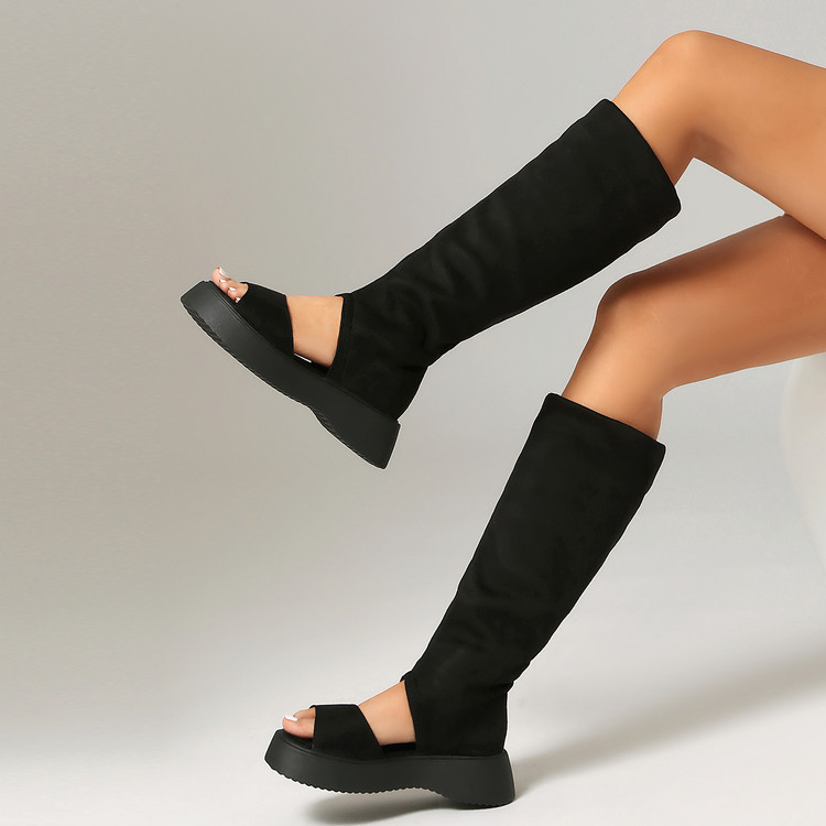 Roman High-Top Platform Sandals