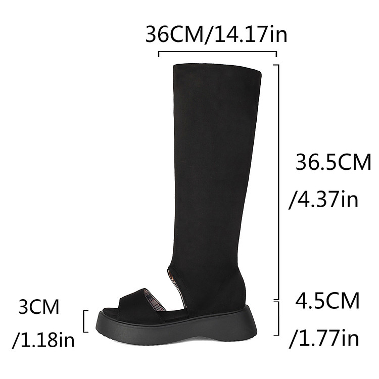 Roman High-Top Platform Sandals - Image 5